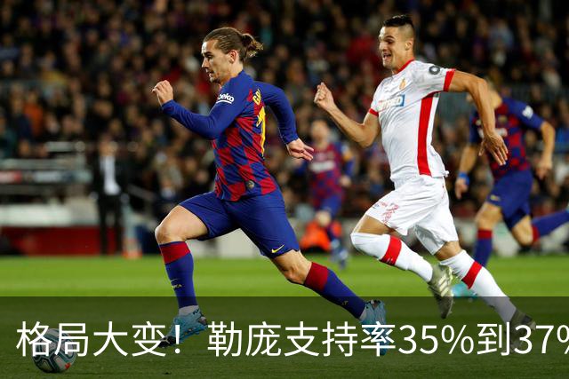 格局大变！勒庞支持率35%到37%，梅朗雄稳定杀入第二轮角逐？